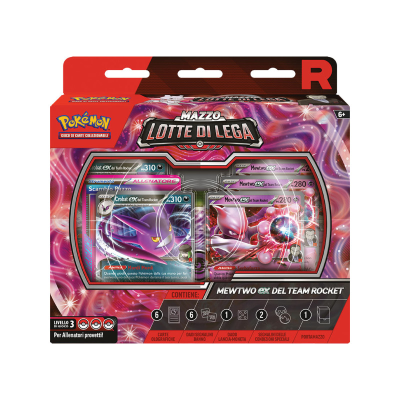 Pokémon Mazzo Lotte di Lega Mewtwo EX del Team Rocket